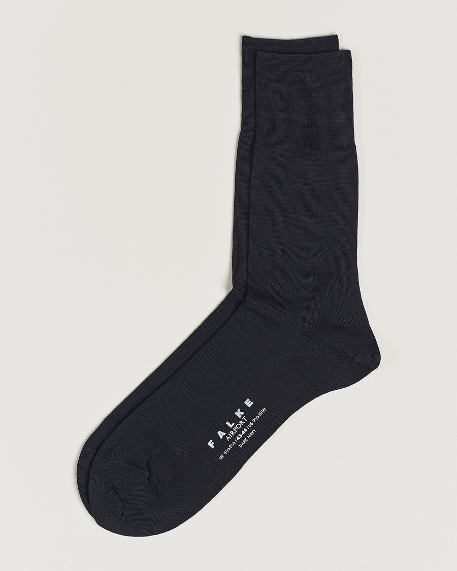 Falke Airport Socks Navy – Blau