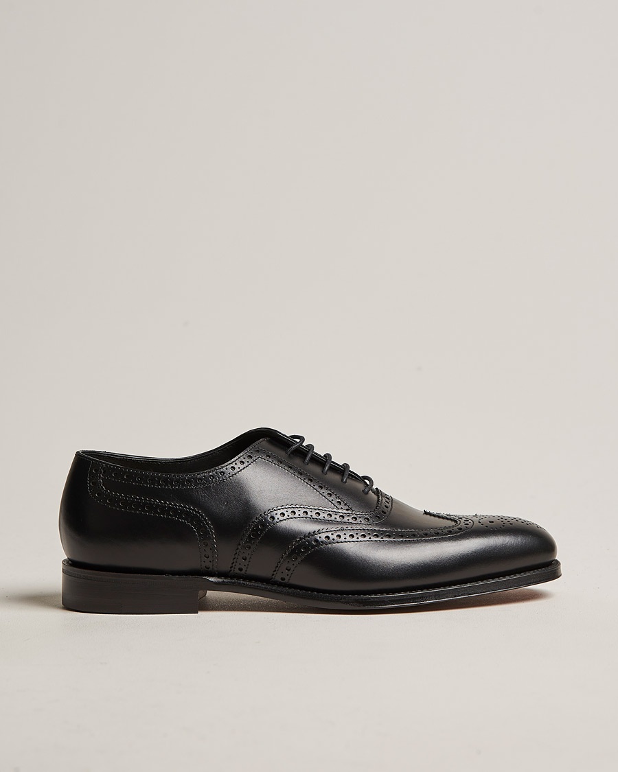 Loake 1880 Buckingham Brogue Black Calf – Schwarz