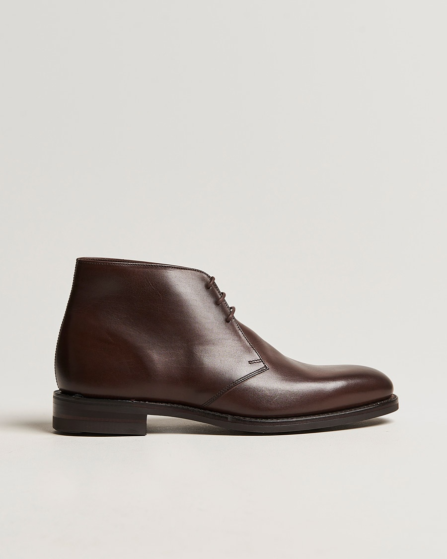 Loake 1880 Pimlico Chukka Boot Dark Brown Calf – Braun