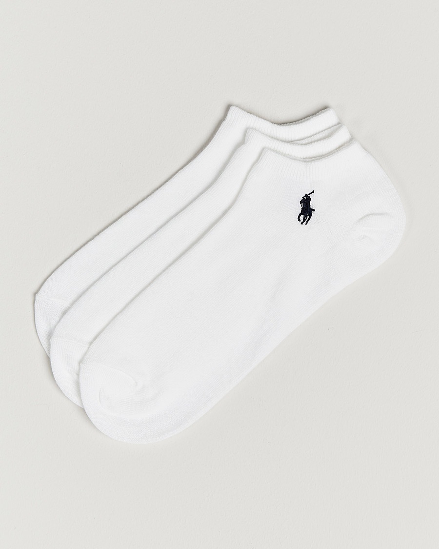 Polo Ralph Lauren 3-Pack Ghost Sock White – Weiß