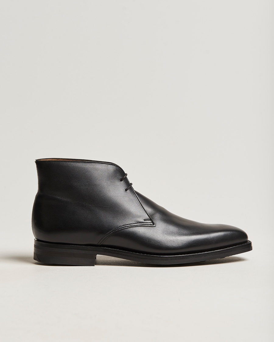 Crockett & Jones Tetbury Chukka Black Calf – Schwarz
