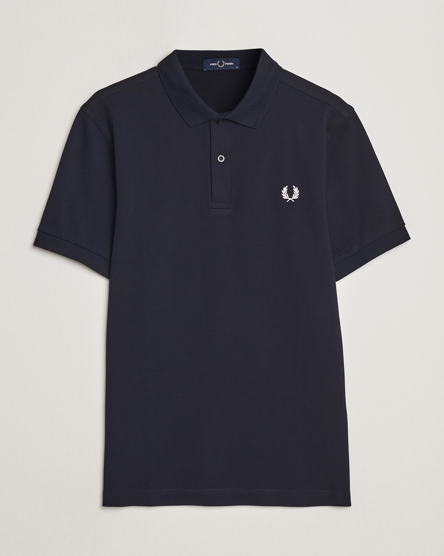 Fred Perry Plain Polo Navy – Blau