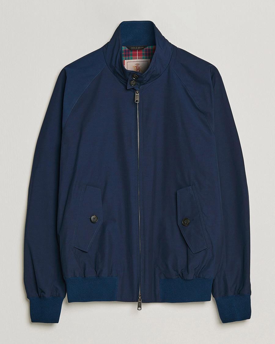 Baracuta G9 Original Harrington Jacket Dark Navy – Blau