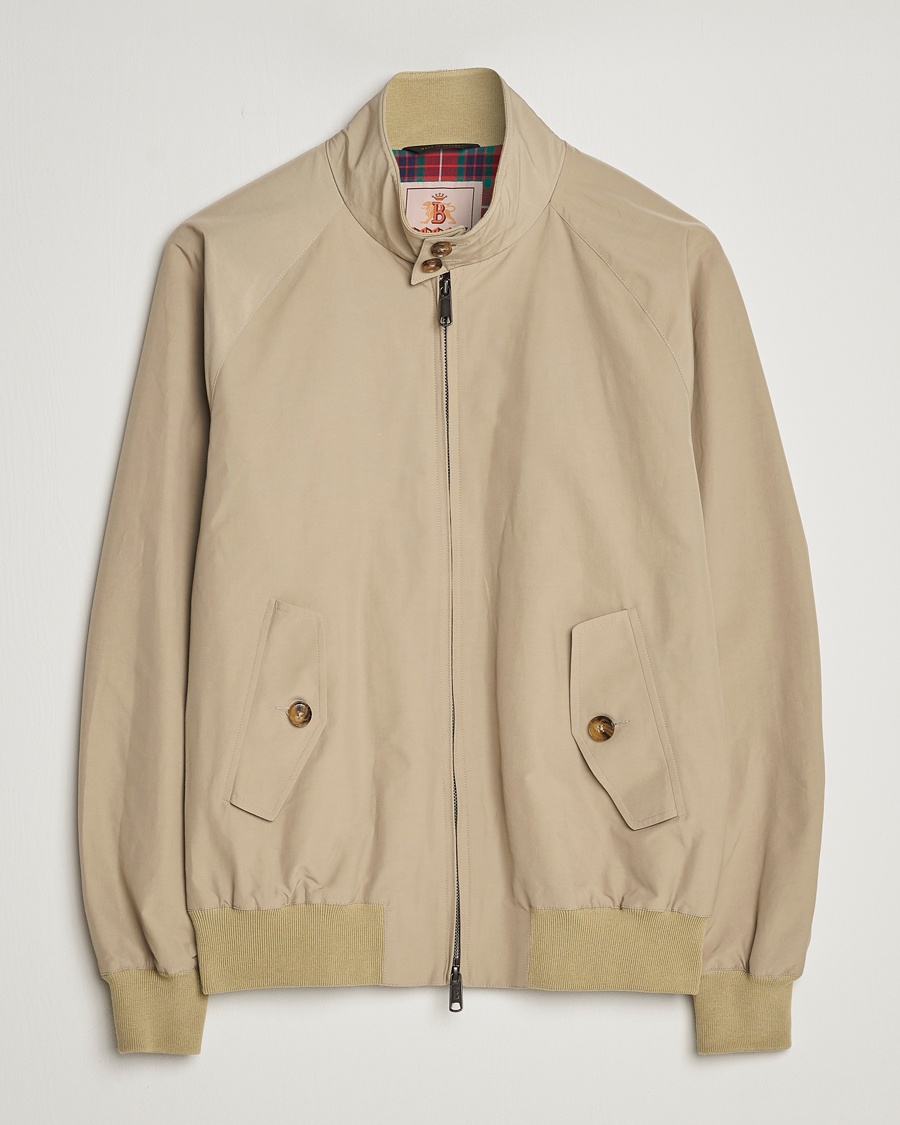 Baracuta G9 Original Harrington Jacket Natural – Beige