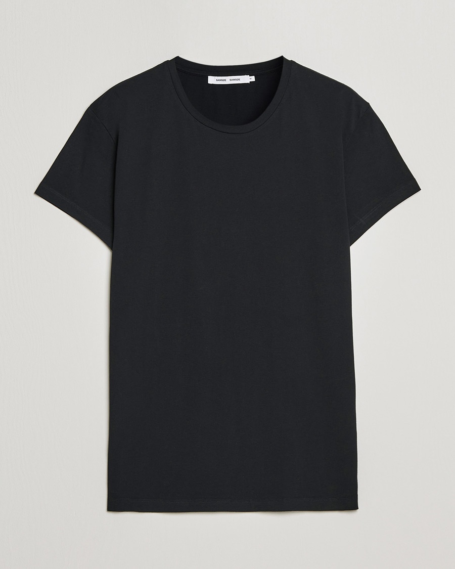 Samsøe Samsøe Kronos Crew Neck Tee Black – Schwarz