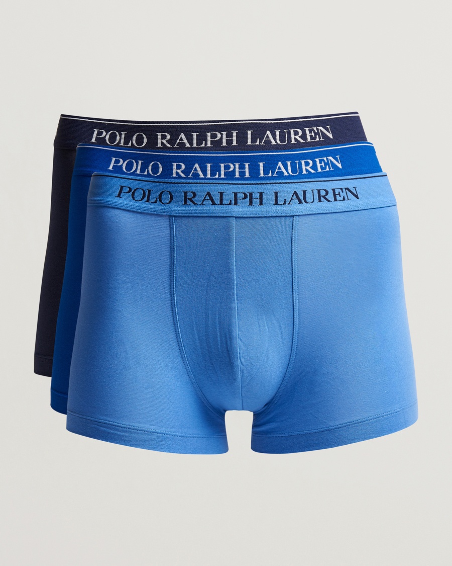 Polo Ralph Lauren 3-Pack Trunk Navy/Saphir/Bermuda – Blau