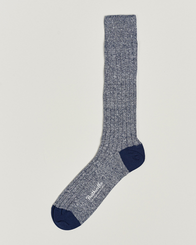  Hamada Linen/Cotton/Nylon Sock Indigo