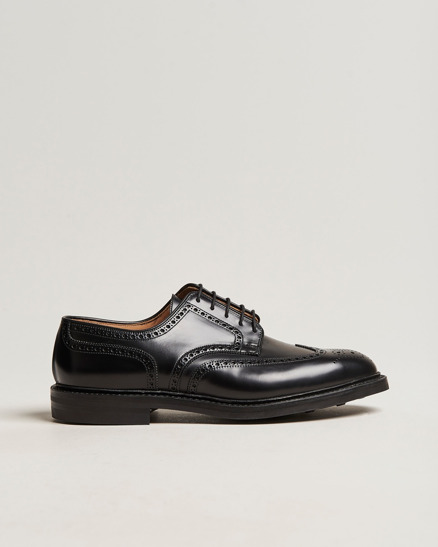 Crockett & Jones Pembroke Derbys Black Calf – Schwarz