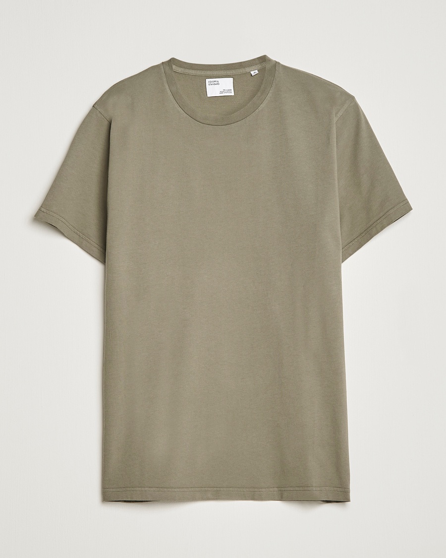 Colorful Standard Classic Organic T-Shirt Dusty Olive – Grün