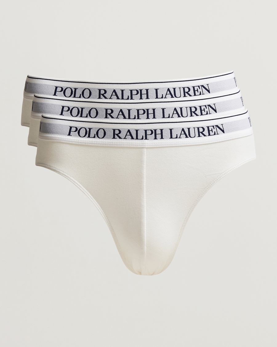 Polo Ralph Lauren 3-Pack Low Rise Brief White – Weiß