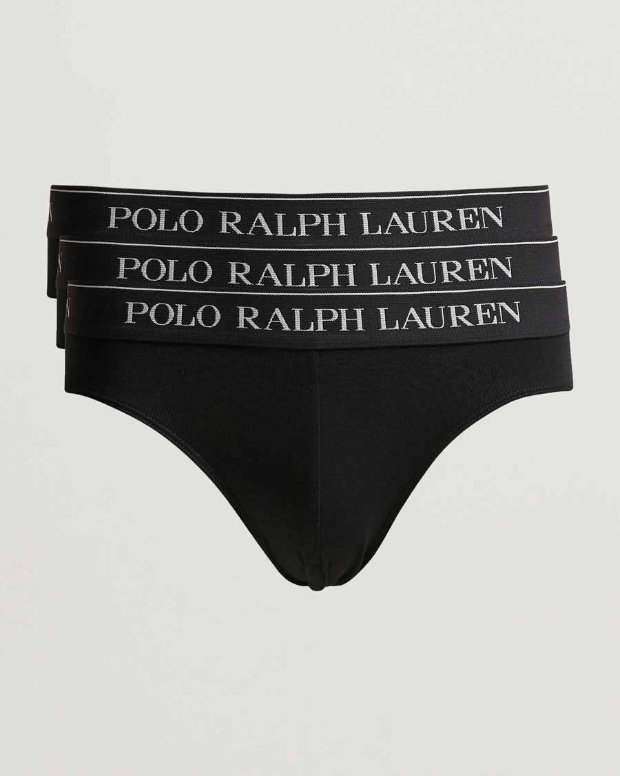 Polo Ralph Lauren 3-Pack Low Rise Trunk Black – Schwarz