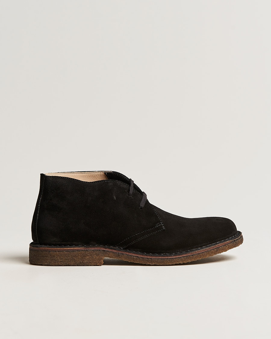 Astorflex Greenflex Desert Boot Black Suede – Schwarz