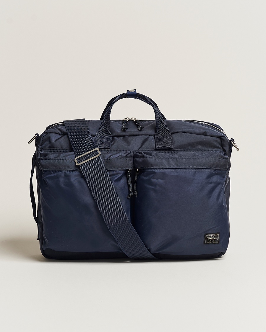 Porter-Yoshida & Co. Porter-Yoshida & Co.Force 3Way BriefcaseNavy Blue – Blau