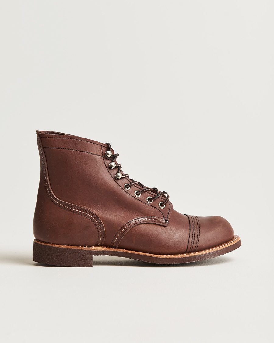 Red Wing Shoes Iron Ranger Boot Amber Harness – Braun