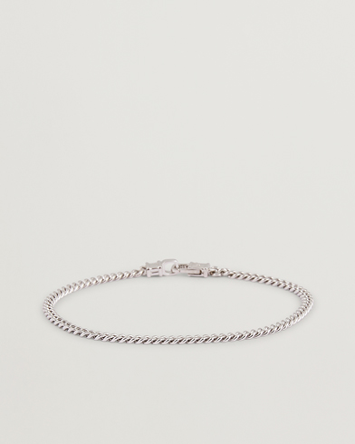  Curb Bracelet M Silver