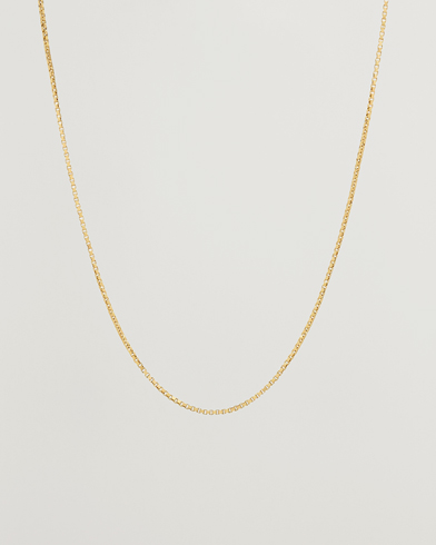  Square Chain M Necklace Gold