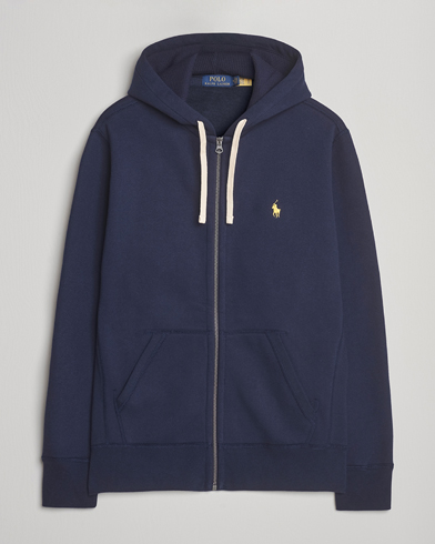 Polo Ralph Lauren Athletic Fleece Full-Zip Hoodie Cruise Navy – Blau