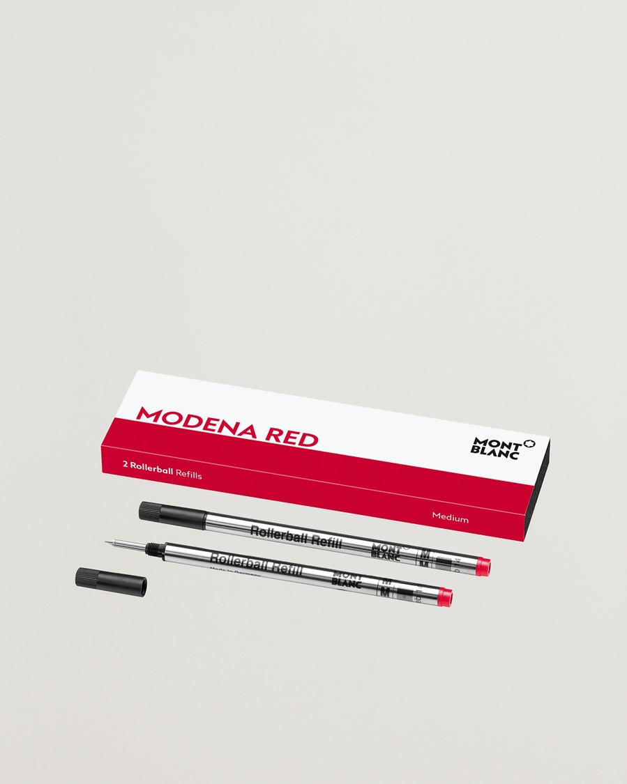 Montblanc 2 Rollerball Refills Modena Red – Rot