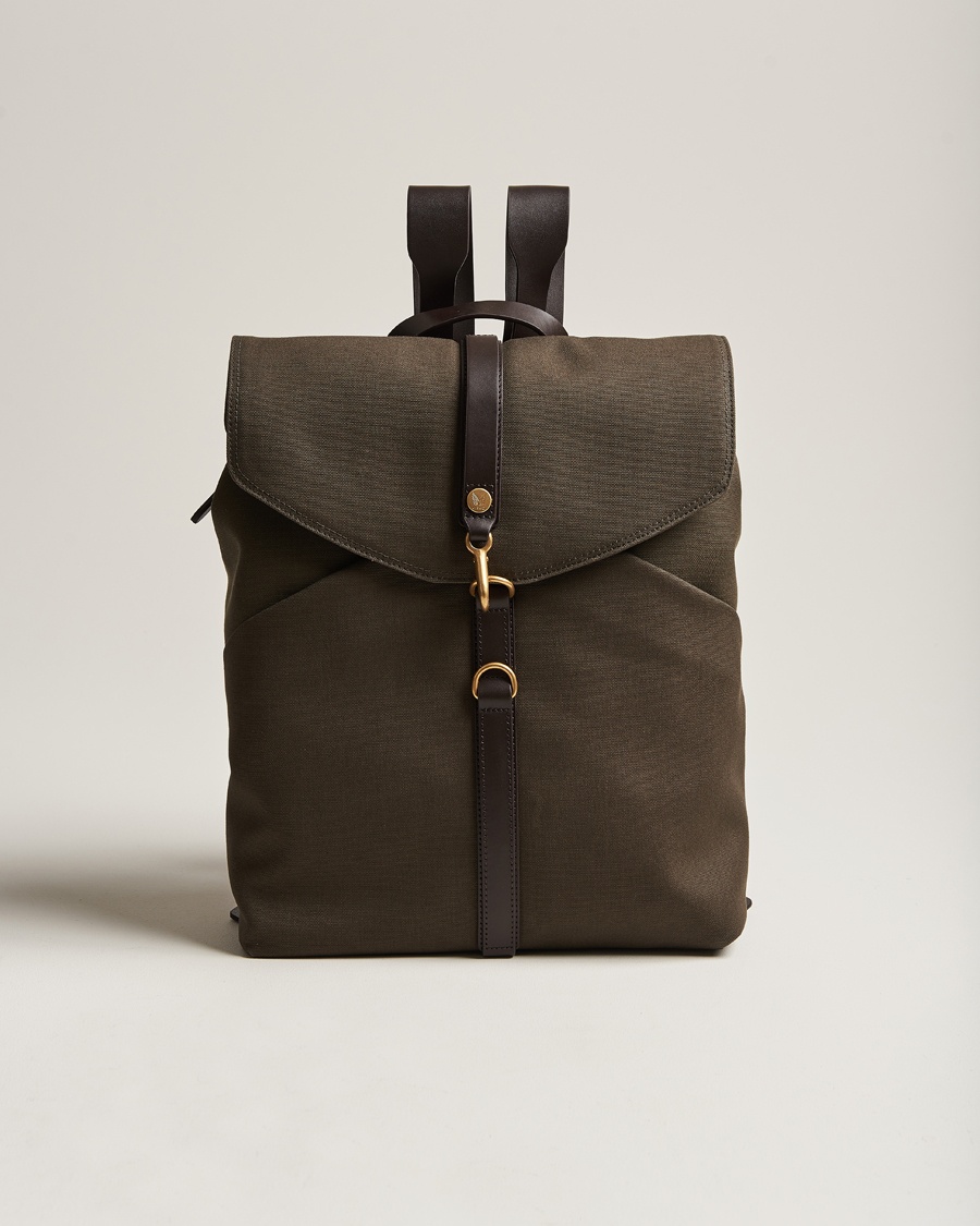 Mismo M/S Rucksack Army/Dark Brown – Braun