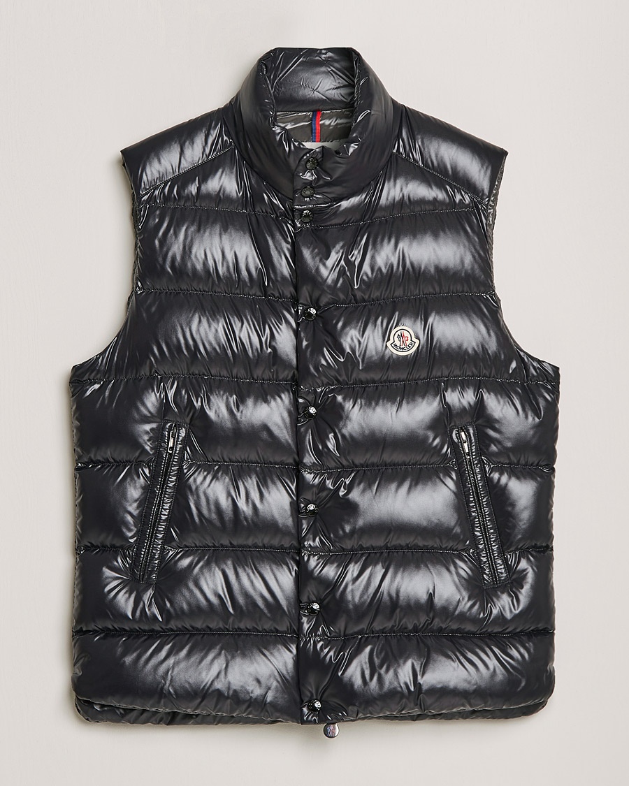 Moncler Tibb Down Vest Black – Schwarz