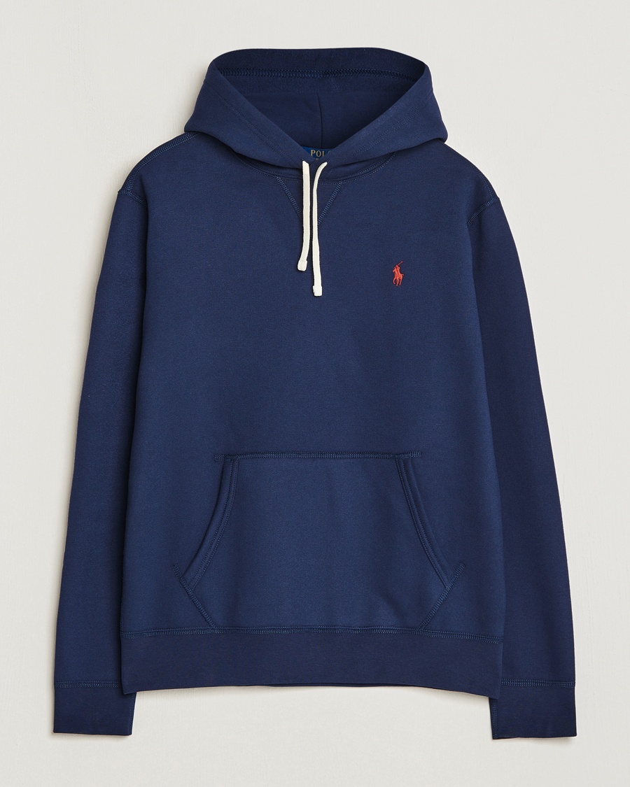 Polo Ralph Lauren RL Fleece Hoodie Cruise Navy – Blau