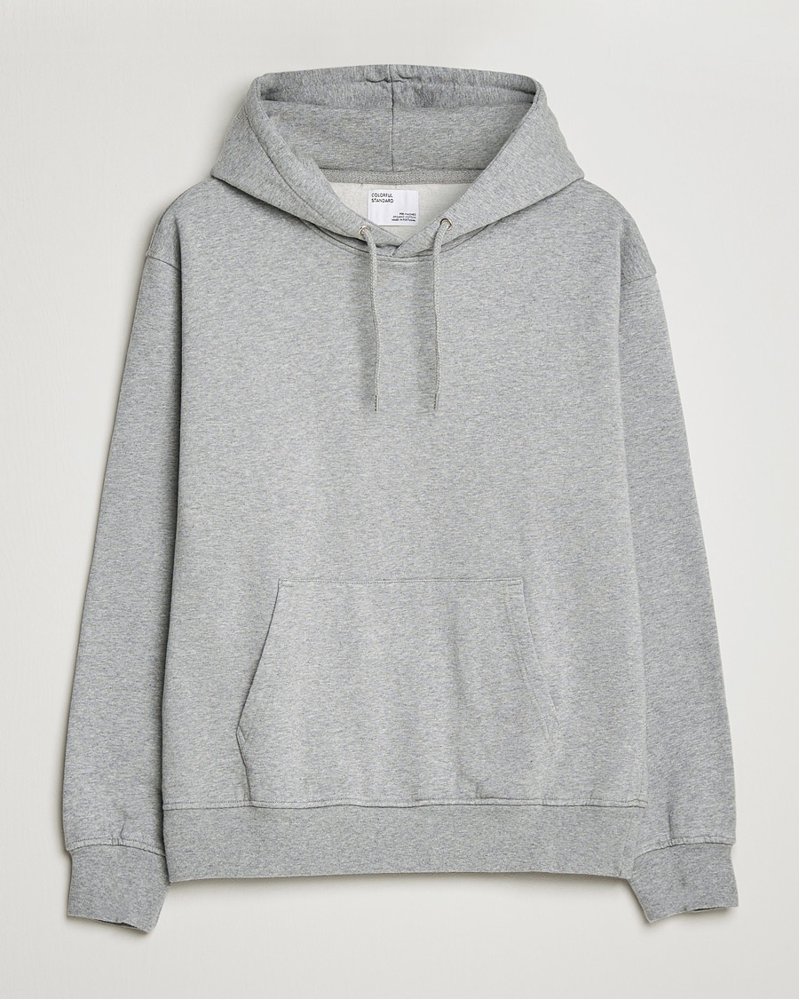 Colorful Standard Classic Organic Hood Heather Grey – Grau