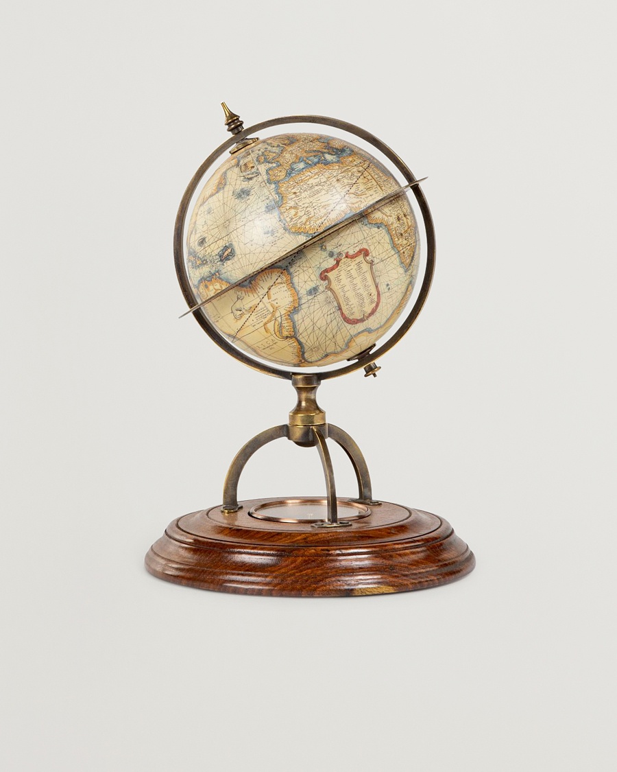 Authentic Models Terrestrial Globe With Compass – Braun
