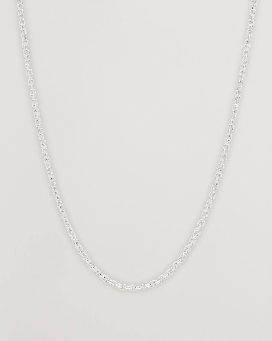 Tom Wood Anker Chain Necklace Silver – Silber