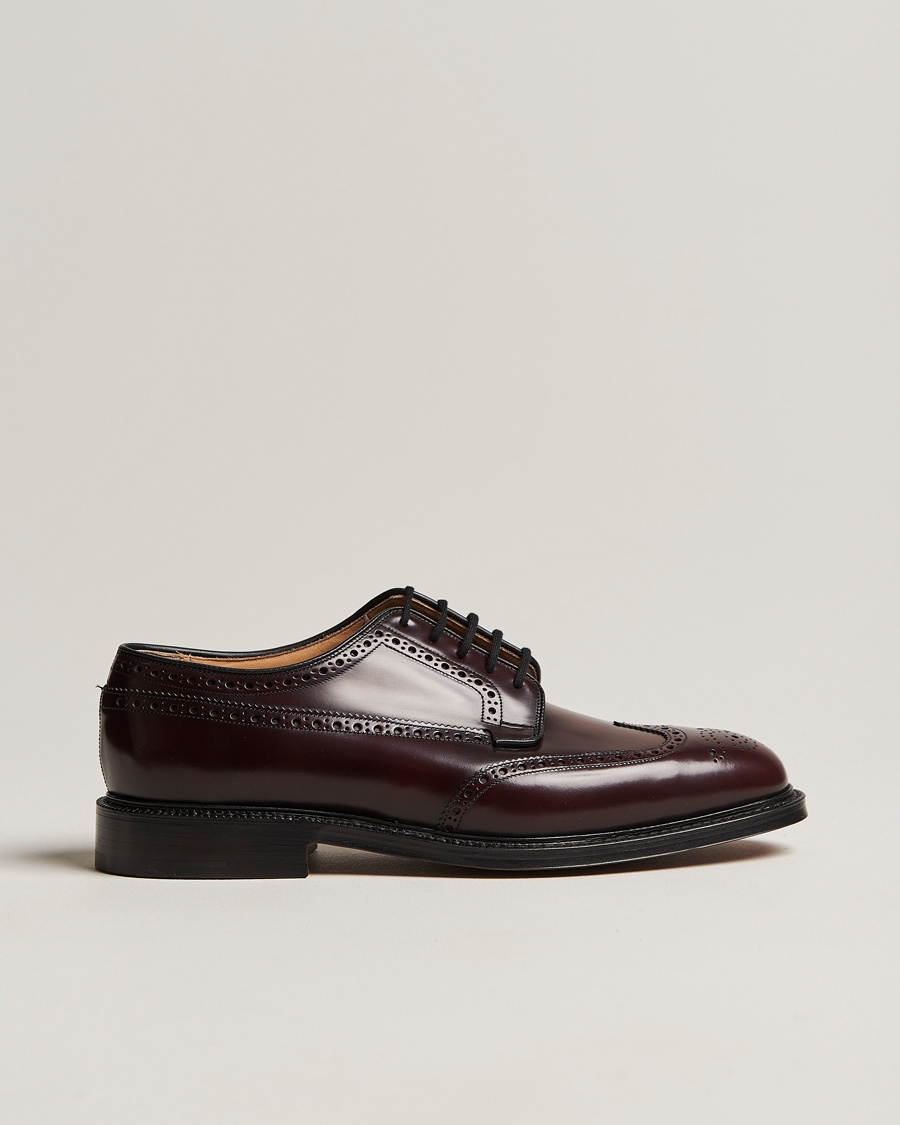 Church's Grafton Polished Binder Brogue Burgundy – Rot