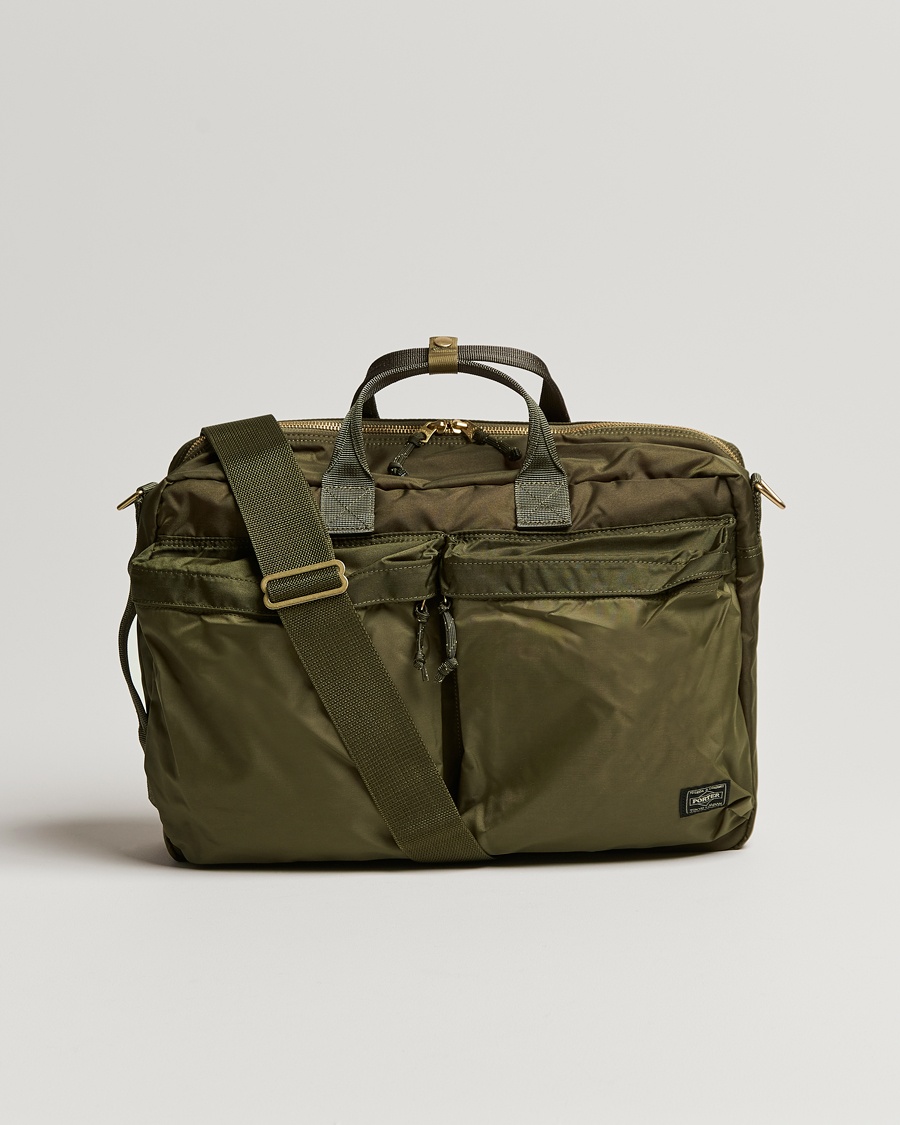Porter-Yoshida & Co. Porter-Yoshida & Co.Force 3Way BriefcaseOlive Drab – Grün