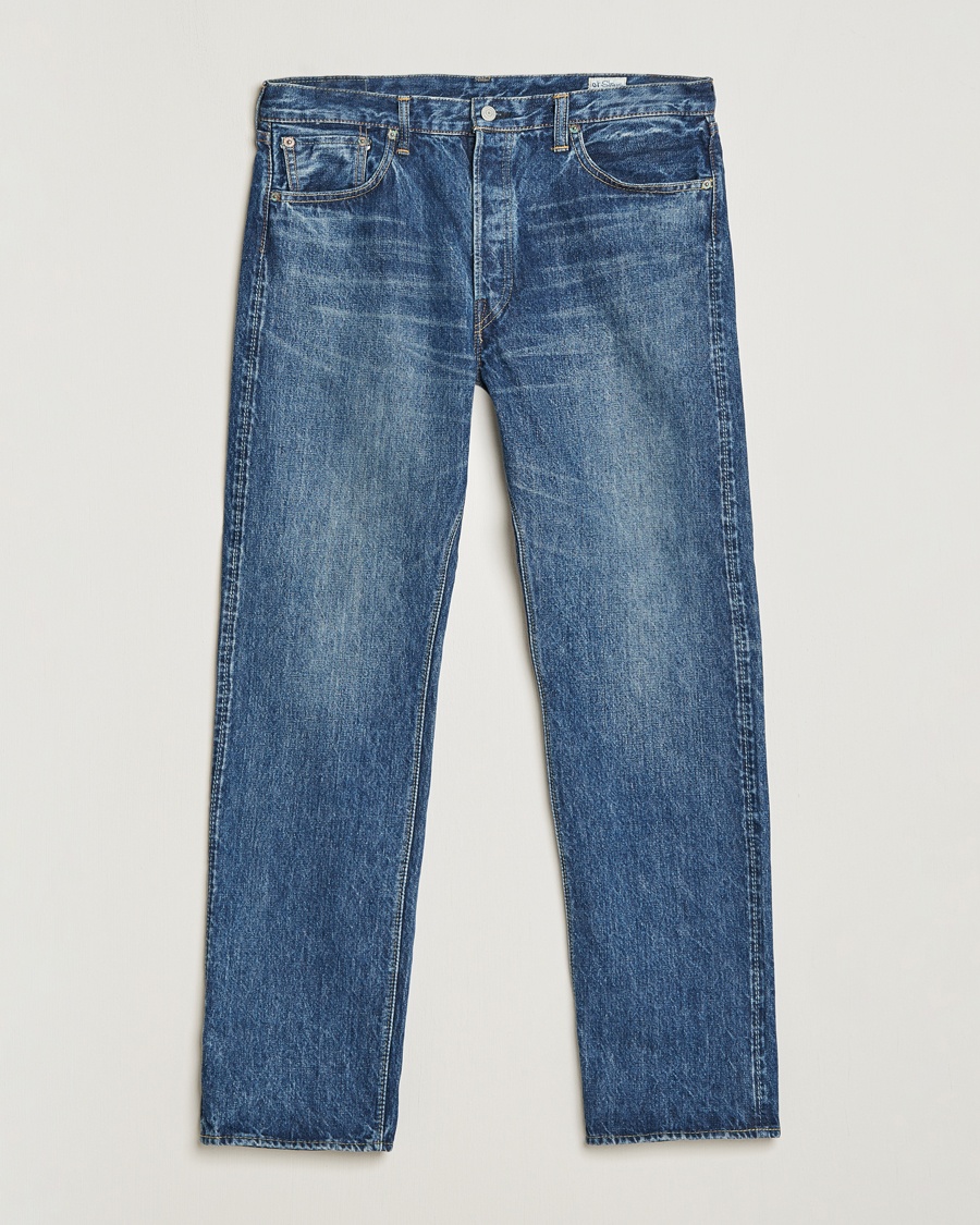 orSlow Straight Fit 105 Selvedge Jeans 2 Year Wash – Blau