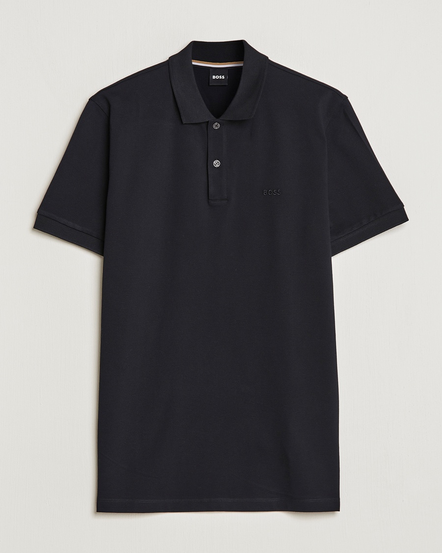 BOSS BLACK Pallas Polo Black – Schwarz