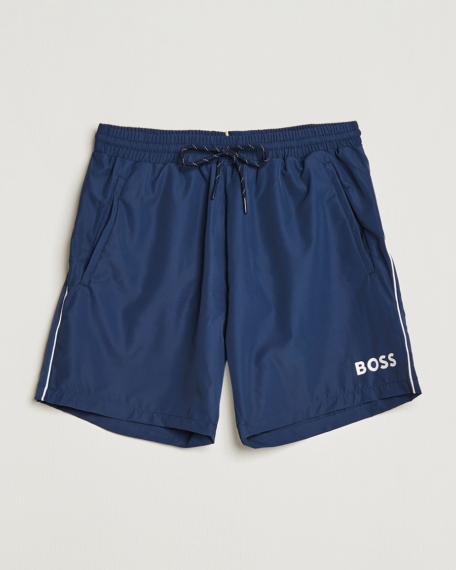BOSS BLACK Starfish Swimshorts Navy – Blau