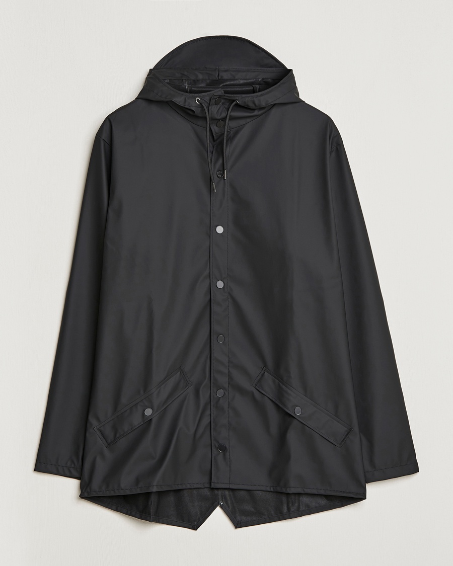 RAINS Jacket Black – Schwarz