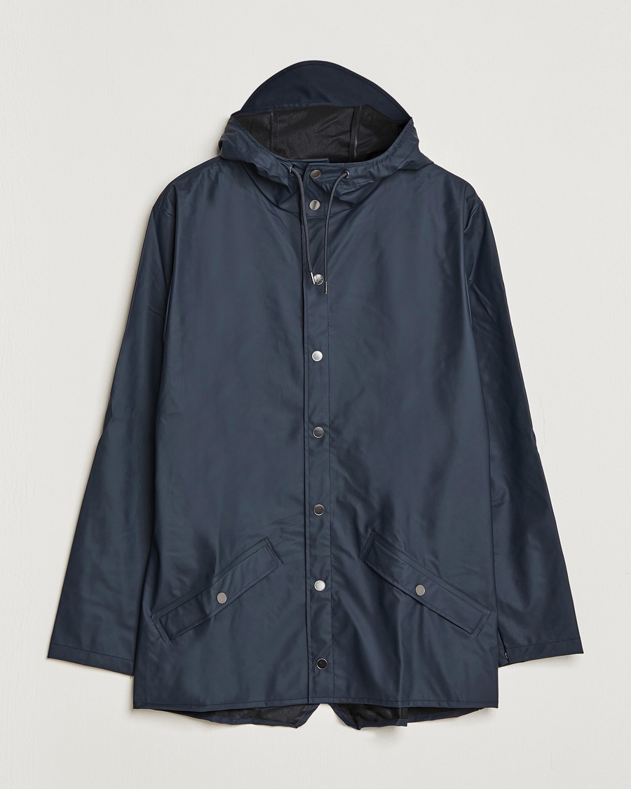 RAINS Jacket Navy – Blau
