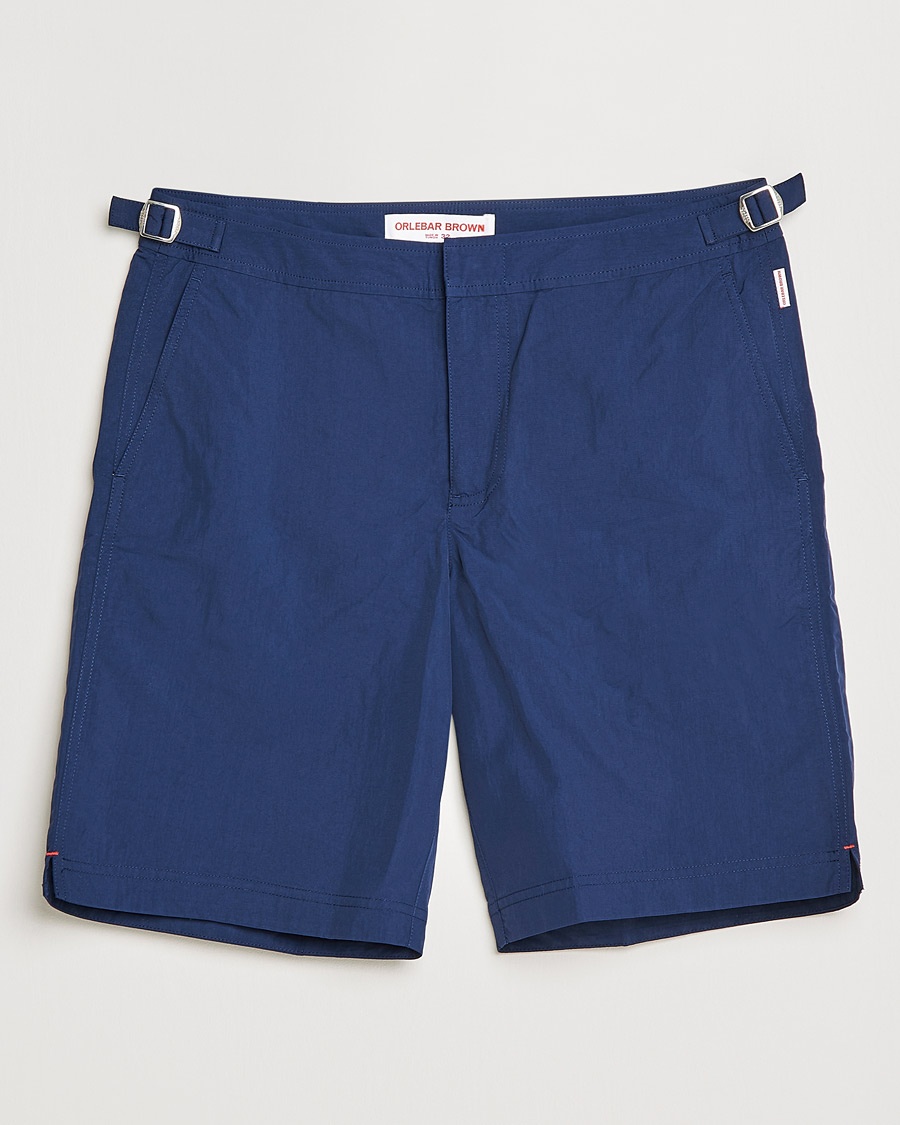 Orlebar Brown Dane III Long Leg Swim Shorts Navy – Blau