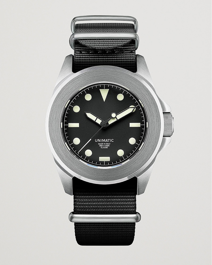 UNIMATIC Modello Quattro Military Watch – Schwarz