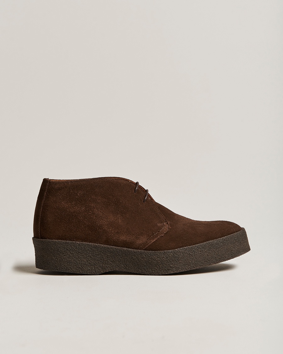 Sanders Joel Chukka Boot Chocolate Suede – Braun
