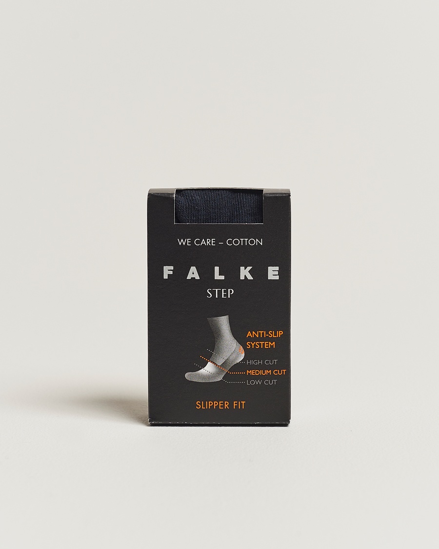 Falke Step In Box Loafer Sock Navy – Blau