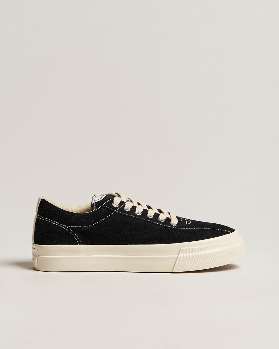 Stepney Workers Club Dellow Suede Sneaker Black/Ecru – Schwarz