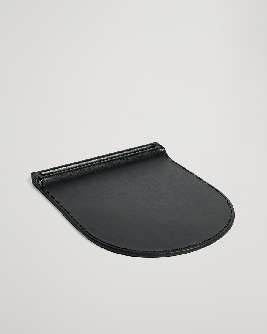 Ralph Lauren Home Brennan Leather Mouse Pad Black – Schwarz