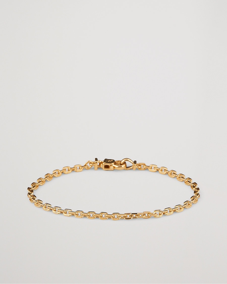 Tom Wood Anker Chain Bracelet Gold – Gold