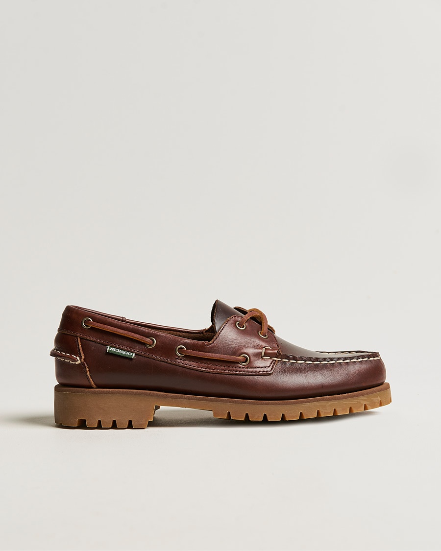 Sebago Ranger Waxy Leather Loafer Brown Gum – Braun