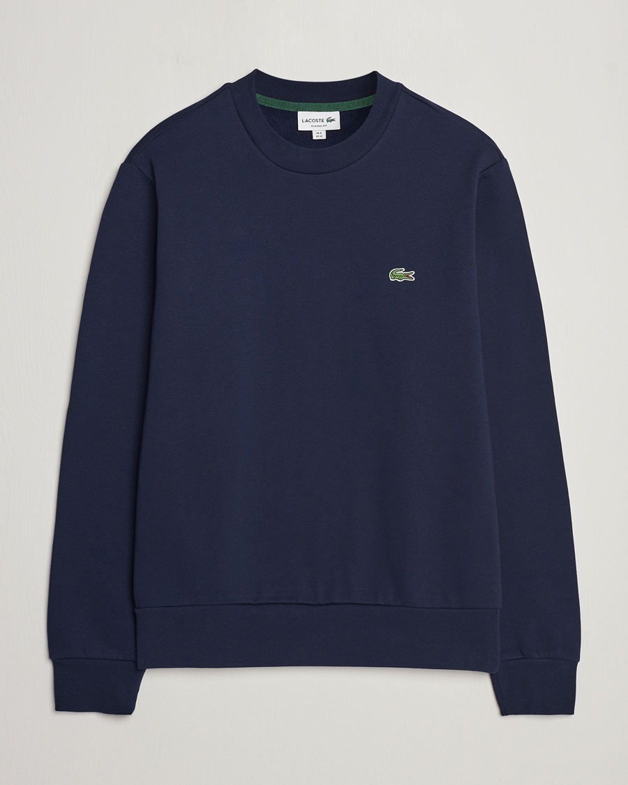 Lacoste Crew Neck Sweatshirt Navy Blue – Blau