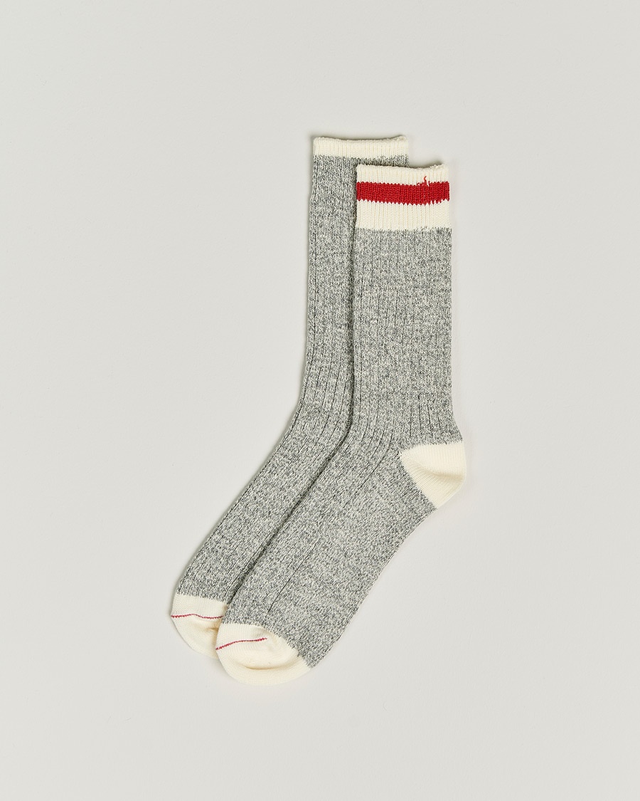 BEAMS PLUS BEAMS PLUSRag SocksGrey/Red – Grau