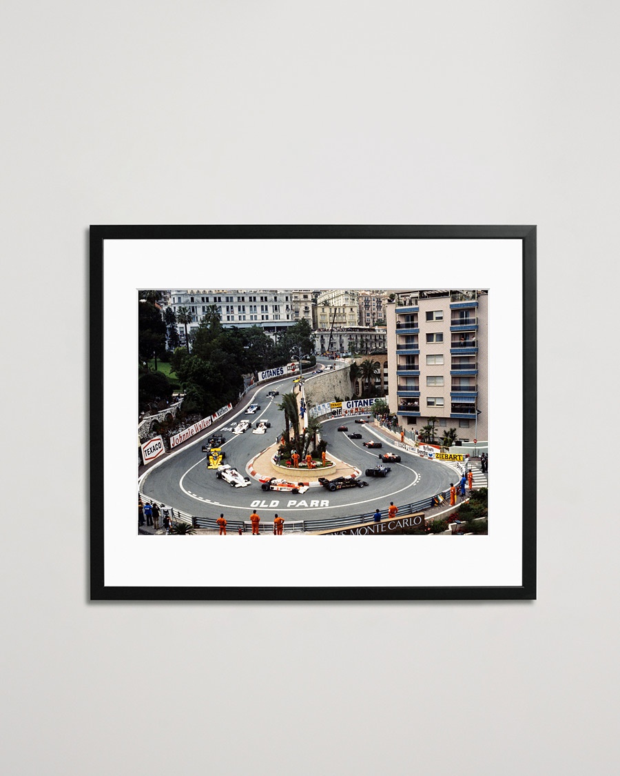 Sonic Editions Framed 1977 Monaco GP