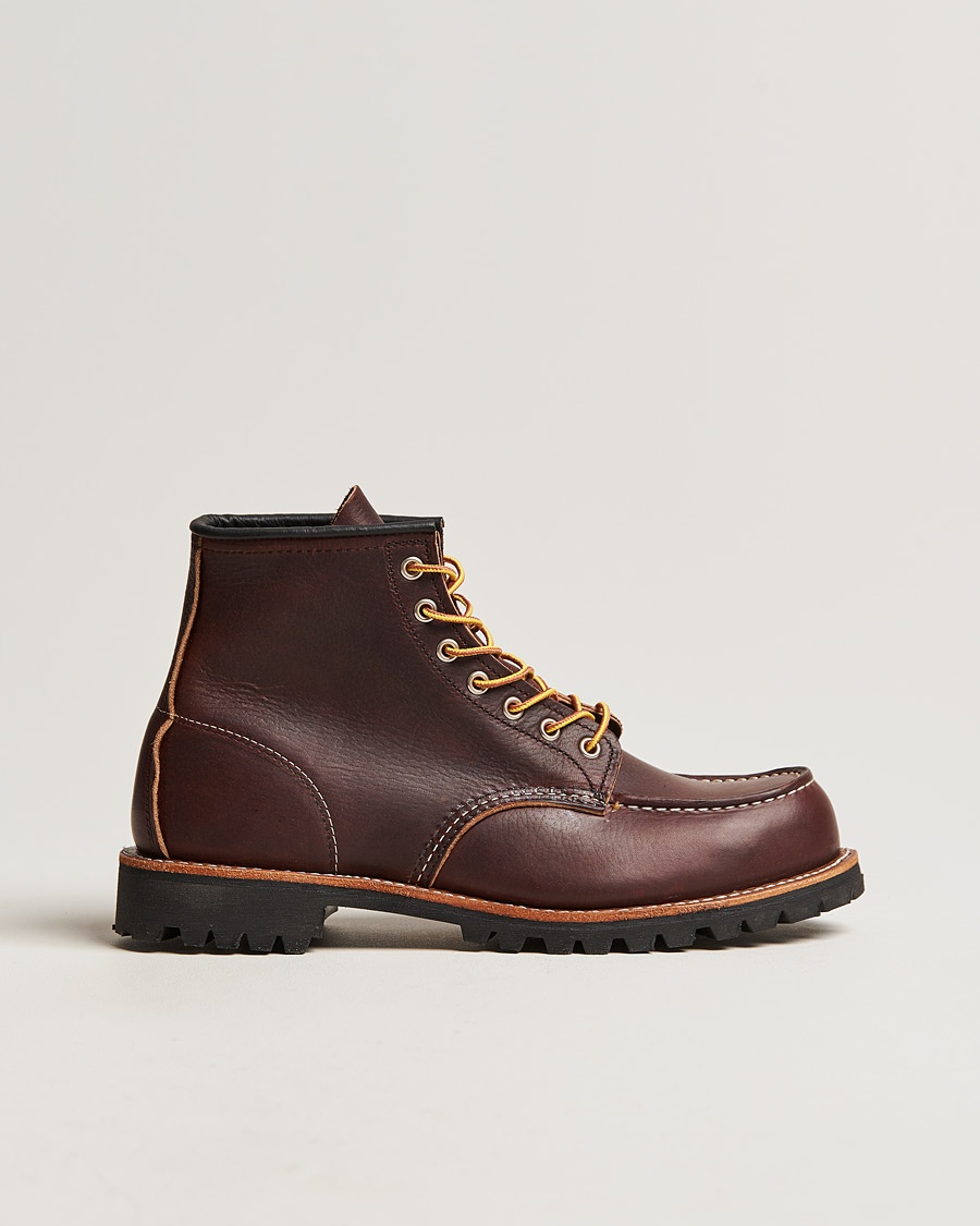 Red Wing Shoes Roughneck Boot Briar Oil Slick Leather – Braun