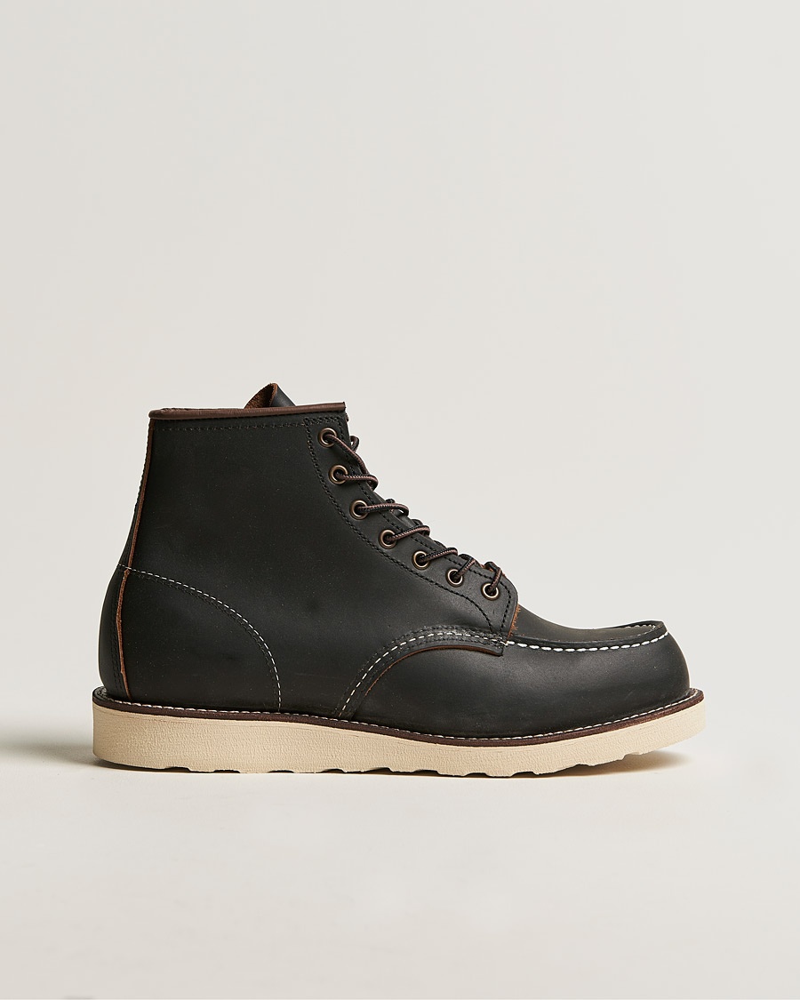 Red Wing Shoes Moc Toe Boot Black Prairie – Schwarz