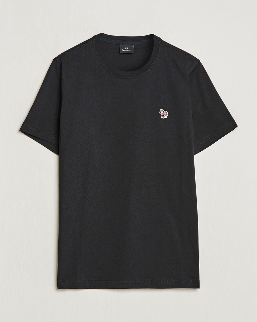 PS Paul Smith Classic Organic Cotton Zebra T-Shirt Black – Schwarz