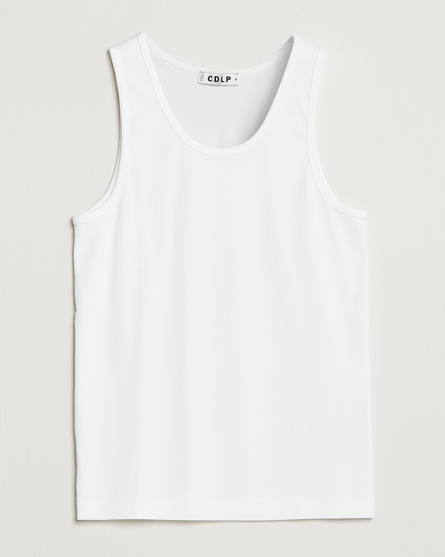 CDLP Rib Tank Top White – Weiß